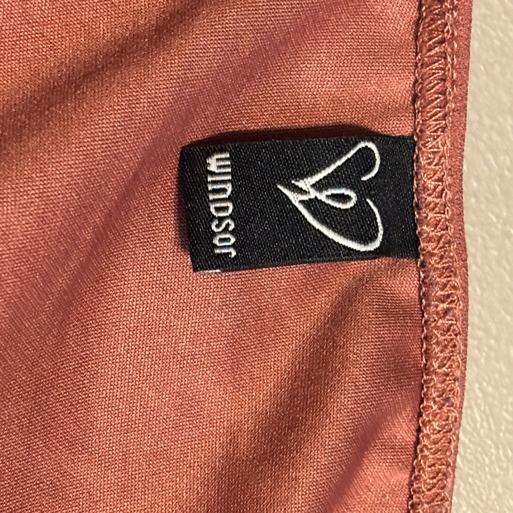 Windsor Rust Mini Dress - Picture 4 of 4